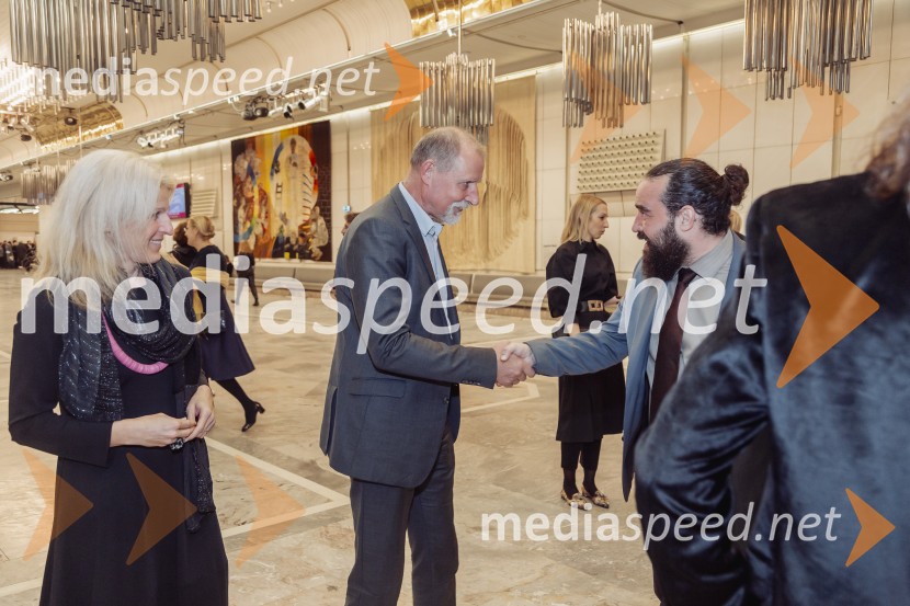  ... ;  ... ;   Jure Novak, generalni direktor, Cankarjev domNetopir, premiera operete v koprodukciji SNG Opera in balet Ljubljana in Cankarjevega doma