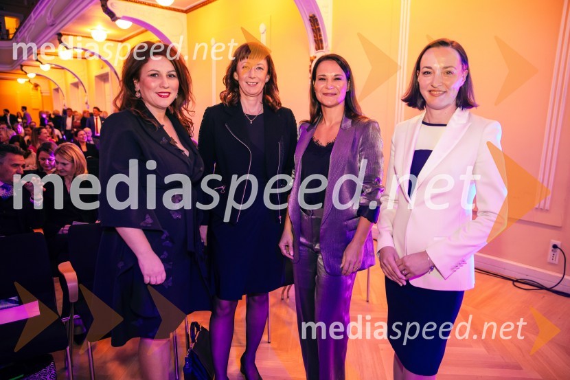  Tatjana  Vogrinec Burgar, predsednica uprave, Elektro Maribor;  Melita Rajgelj Ozebek, Generali Investments;  Maja  Strnad Cestar, generalna direktorica, Medis;  Meta Lahne, predsednica uprave, Merkur ZavarovalnicaFranjo Bobinac je prejemnik priznanja za življenjsko delo na področju managementa 2024