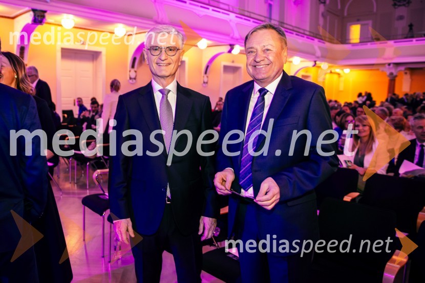  Franjo Bobinac, predsednik, Olimpijski komite Slovenije;  Zoran Janković, župan, Mestna občina LjubljanaFranjo Bobinac je prejemnik priznanja za življenjsko delo na področju managementa 2024