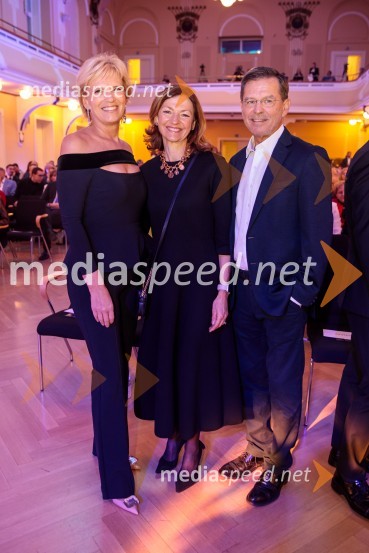  Aleša Mižigoj, direktorica Medex, d. o. o.; dr. Maja Zalaznik, nekdanja ministrica za izobraževanje, znanost in šport; mag. Igor Mervič, nekdanji direktor Spar SlovenijaFranjo Bobinac je prejemnik priznanja za življenjsko delo na področju managementa 2024