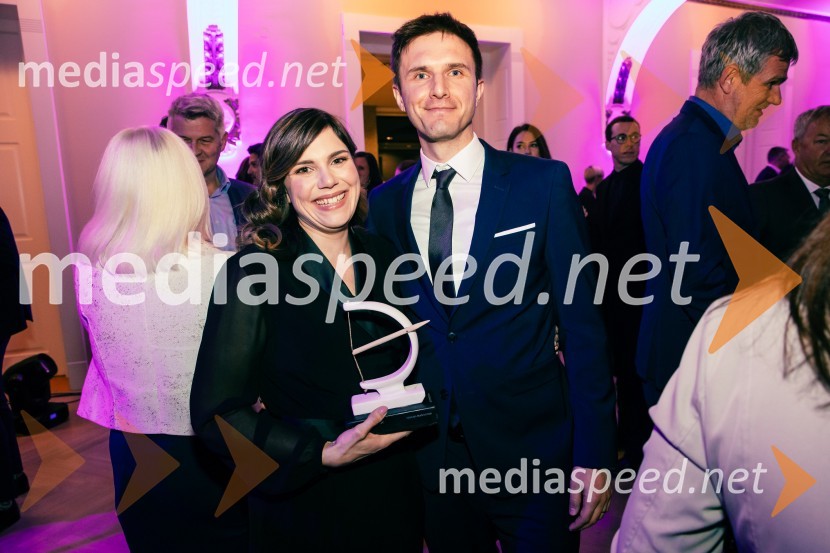  Maja Brelih Lotrič, direktorica, Lotrič Meroslovje;  Tadej Brelih LotričFranjo Bobinac je prejemnik priznanja za življenjsko delo na področju managementa 2024