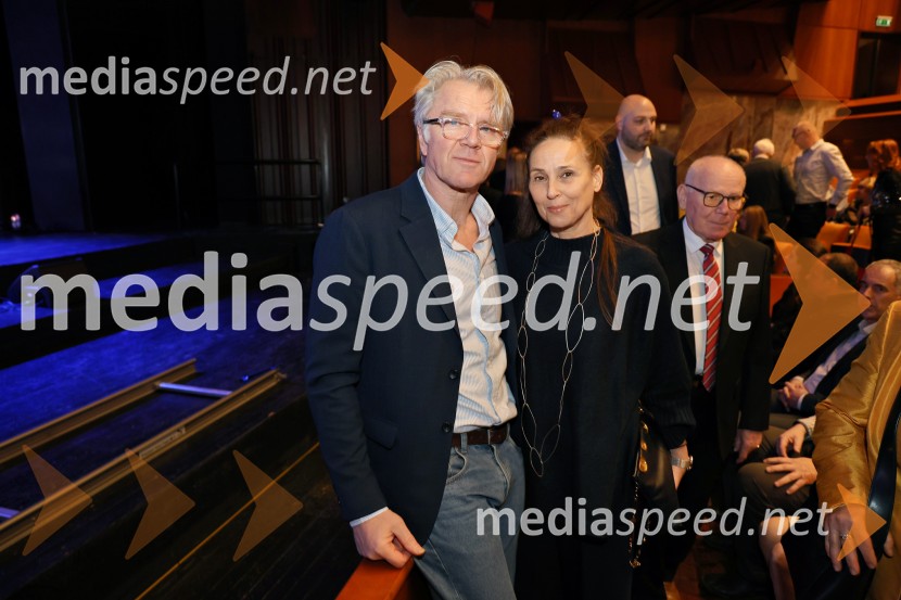  Branko Završan, igralec;  Lučka Počkaj, igralkaDr. Samo Zver je izrekel Bob leta 2024