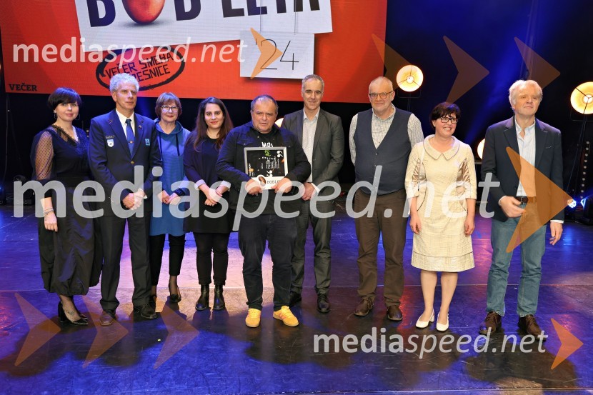  Klara  Napast, učiteljica;  Sandi Curk, poveljnik regijskega štaba civilne zaščite za Notranjsko;  Karla  Zajc Berzelak, profesorica; dr. Ana  Svetel, antropologinja; dr. Samo Zver, zdravnik;  Milan  Hosta, športni filozof;  Boris Kolar, biolog in pisatelj;  Marjana  Kogelnik, kmetica leta;  Brane  Završan, igralecDr. Samo Zver je izrekel Bob leta 2024