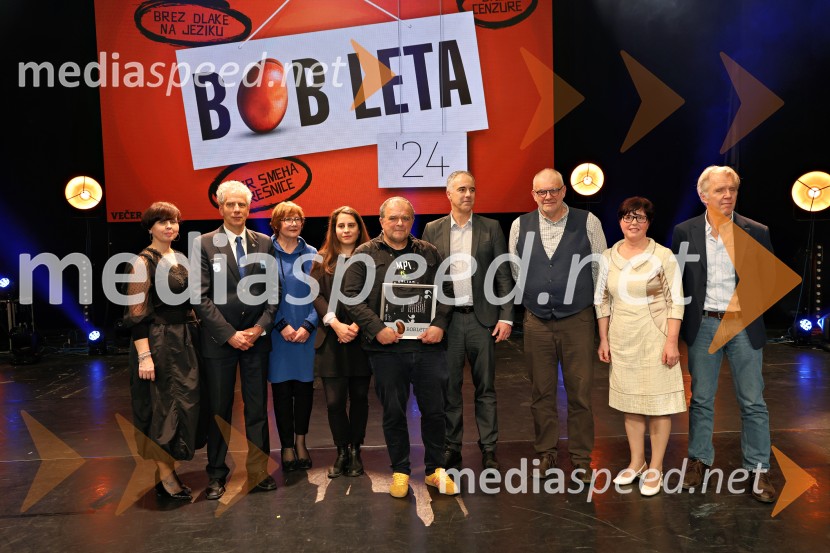  Klara  Napast, učiteljica;  Sandi Curk, poveljnik regijskega štaba civilne zaščite za Notranjsko;  Karla  Zajc Berzelak, profesorica; dr. Ana  Svetel, antropologinja; dr. Samo Zver, zdravnik;  Milan  Hosta, športni filozof; dr. Boris Kolar, biolog in pisatelj;  Marjana  Kogelnik, kmetica leta;  Brane  Završan, igralecDr. Samo Zver je izrekel Bob leta 2024