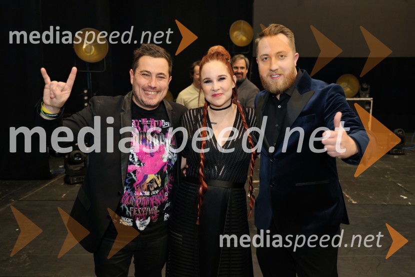  Matija Stepišnik, odgovorni urednik, Večer mediji d.o.o;  Maja Monrue, pisateljica in producentka;  Aleksander Pozvek, imitator in novinarDr. Samo Zver je izrekel Bob leta 2024