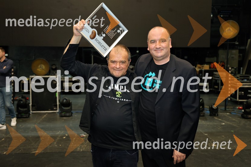 dr. Samo Zver, zdravnik;  Jure Mastnak, novinarDr. Samo Zver je izrekel Bob leta 2024