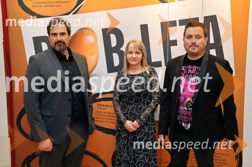  Miha Klančar, direktor, Večer mediji d.o.o;  Marija  Miličevič, marketing, Večer;  Matija Stepišnik, odgovorni urednik, Večer mediji d.o.oDr. Samo Zver je izrekel Bob leta 2024