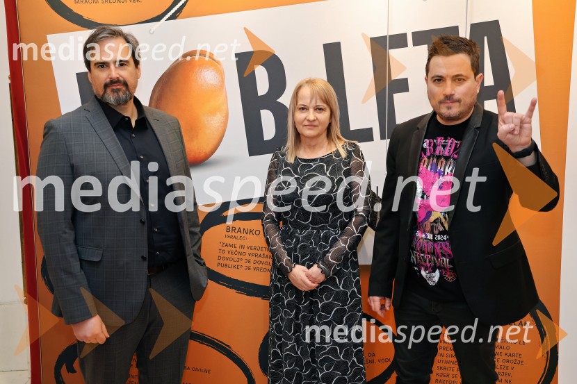  Miha Klančar, direktor, Večer mediji d.o.o;  Marija  Miličevič, marketing, Večer;  Matija Stepišnik, odgovorni urednik, Večer mediji d.o.oDr. Samo Zver je izrekel Bob leta 2024