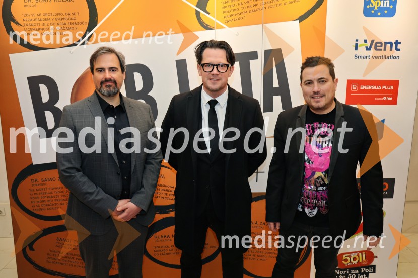  Miha Klančar, direktor, Večer mediji d.o.o;  Boštjan Klun, Klun komunikacije;  Matija Stepišnik, odgovorni urednik, Večer mediji d.o.oDr. Samo Zver je izrekel Bob leta 2024