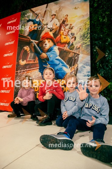  Alaska Olivia Grilc;  ... ;  ... ;  ... Medvedek Paddington v džungli, premiera v Cineplexx Ljubljana