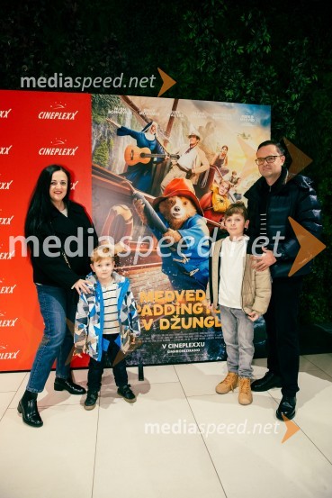 Medvedek Paddington v džungli, premiera v Cineplexx Ljubljana
