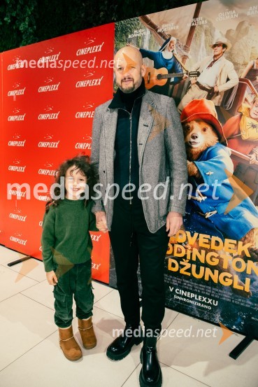  Marlon Kontrec;  Dejan Kontrec, generalni sekretar, Hokejska zveza SlovenijeMedvedek Paddington v džungli, premiera v Cineplexx Ljubljana
