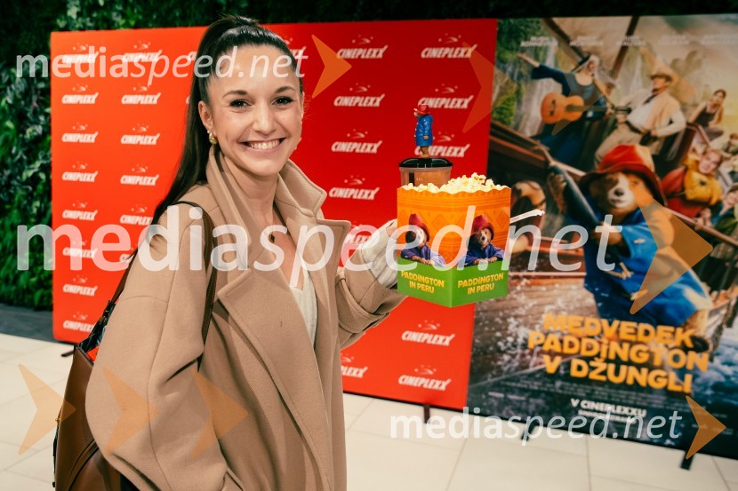  Nina Klinar, glasbenicaMedvedek Paddington v džungli, premiera v Cineplexx Ljubljana