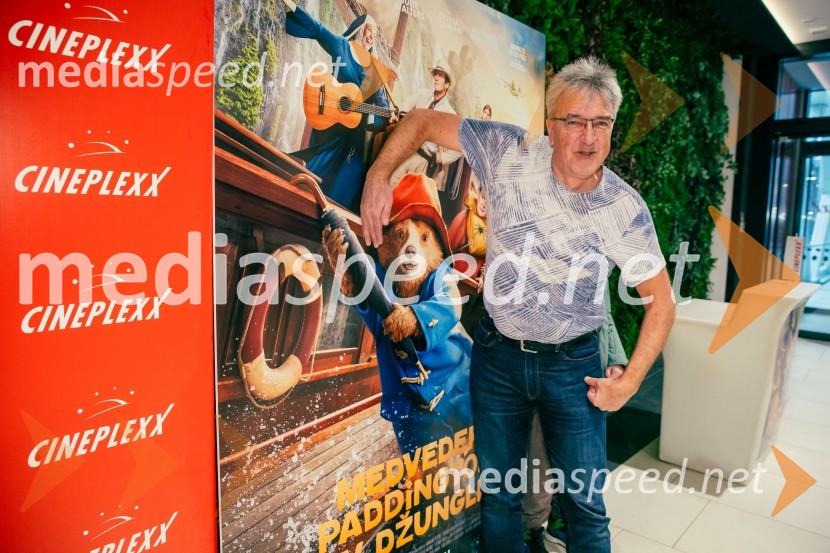 Vojko Sfiligoj, skladateljMedvedek Paddington v džungli, premiera v Cineplexx Ljubljana