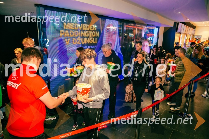 Medvedek Paddington v džungli, premiera v Cineplexx Ljubljana
