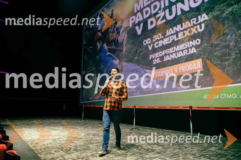  Uroš Bitenc, moderator, vplivnežMedvedek Paddington v džungli, premiera v Cineplexx Ljubljana