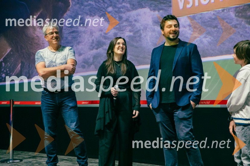  Vojko Sfiligoj, skladatelj;  ... ;  Marko KvarMedvedek Paddington v džungli, premiera v Cineplexx Ljubljana