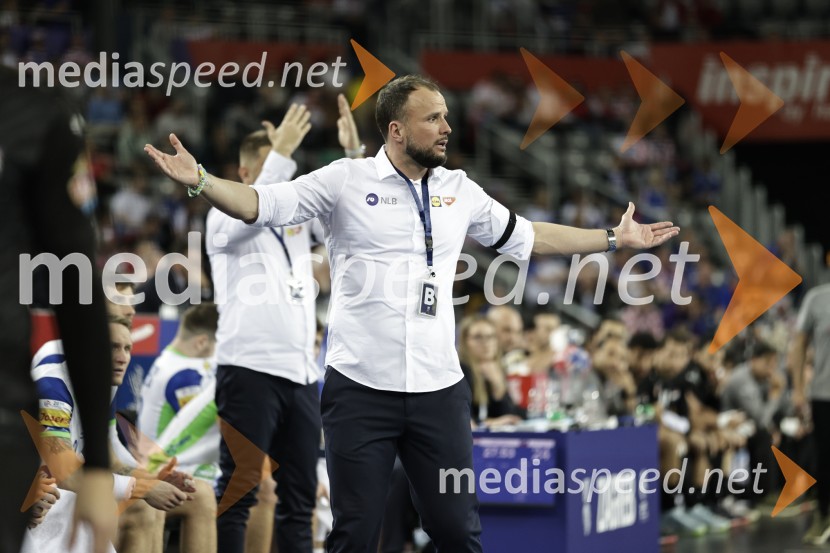  Uroš Zorman, trener, Slovenska rokometna reprezentancaSlovenski rokometaši po dramatični tekmi z Egiptom izpadli iz boja za četrtfinale