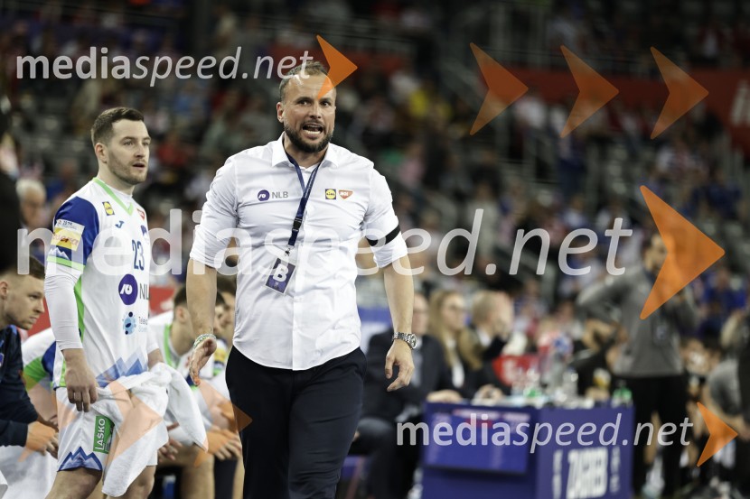  Uroš Zorman, trener, Slovenska rokometna reprezentancaSlovenski rokometaši po dramatični tekmi z Egiptom izpadli iz boja za četrtfinale