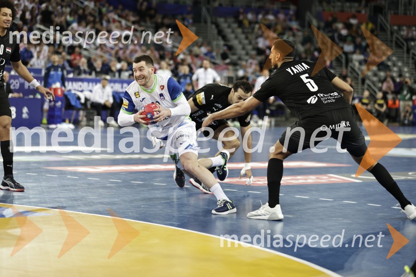 Slovenski rokometaši po dramatični tekmi z Egiptom izpadli iz boja za četrtfinale