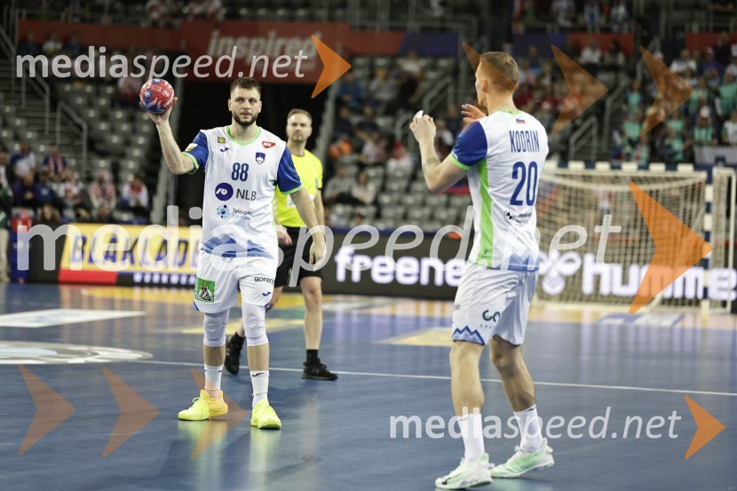  Aleks Vlah, rokometaš;  Tilen Kodrin, rokometašSlovenski rokometaši po dramatični tekmi z Egiptom izpadli iz boja za četrtfinale