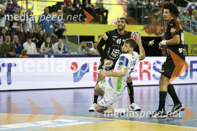 Slovenski rokometaši po dramatični tekmi z Egiptom izpadli iz boja za četrtfinale