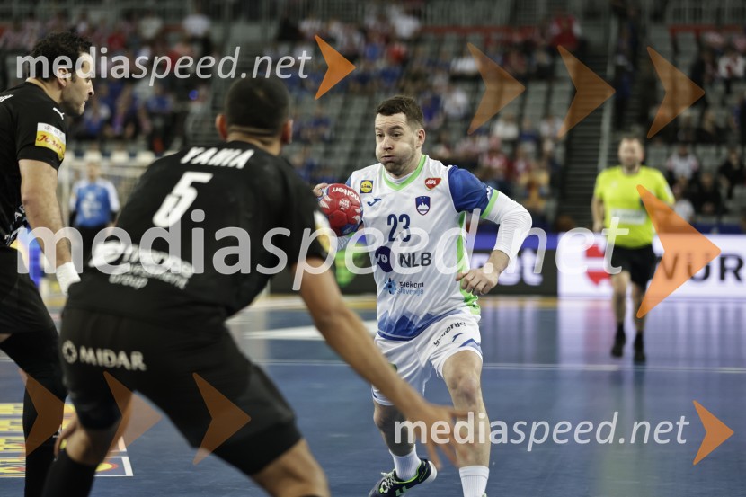  Miha Zarabec, rokometašSlovenski rokometaši po dramatični tekmi z Egiptom izpadli iz boja za četrtfinale