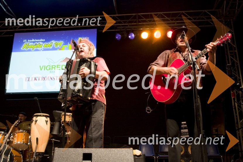 Skupina Kontraband27. tradicionalna Kranjska noč 2009