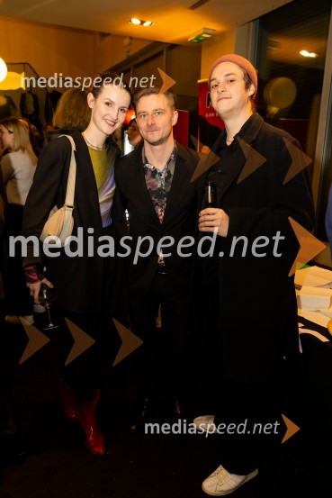  Lucija Harum, igralka, pevka;  Jure Rajšp, igralec;  Martin Vogrin, glasbenikFestival Ruta, otvoritev festivala