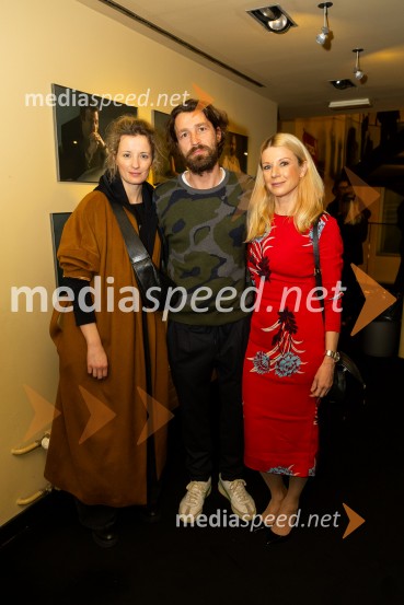  Ajda Smrekar, igralka;  Tomo Tomšič, igralec;  Tjaša  Železnik, igralkaFestival Ruta, otvoritev festivala