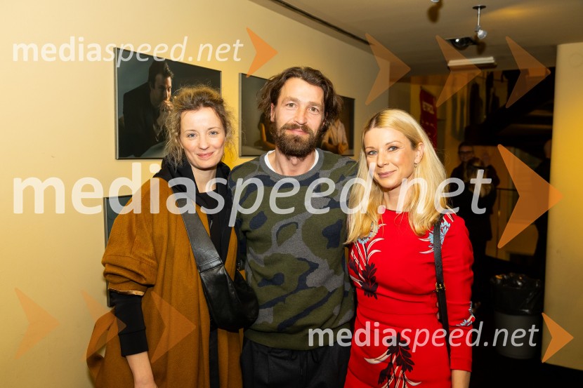  Ajda Smrekar, igralka;  Tomo Tomšič, igralec;  Tjaša  Železnik, igralkaFestival Ruta, otvoritev festivala