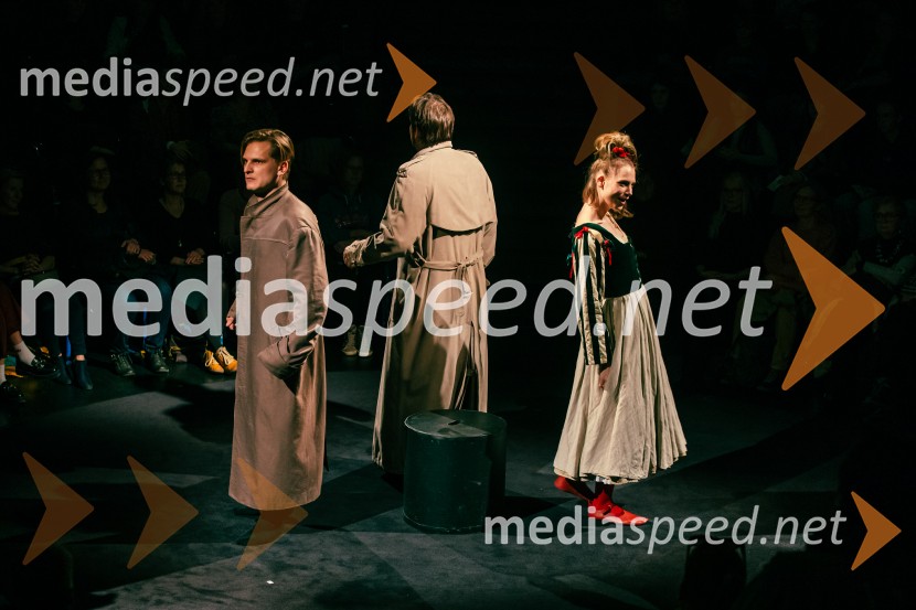  Matevž Sluga, igralec;  Klara Kuk, igralkaIgralec, premiera gledališke predstave v Cankarjevem domu