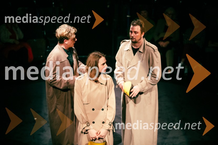  Matevž Sluga, igralec;  Klara Kuk, igralka;  Filip Samobor, igralecIgralec, premiera gledališke predstave v Cankarjevem domu