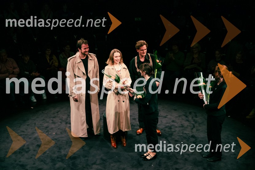  Filip Samobor, igralec;  Klara Kuk, igralka;  Matevž Sluga, igralecIgralec, premiera gledališke predstave v Cankarjevem domu