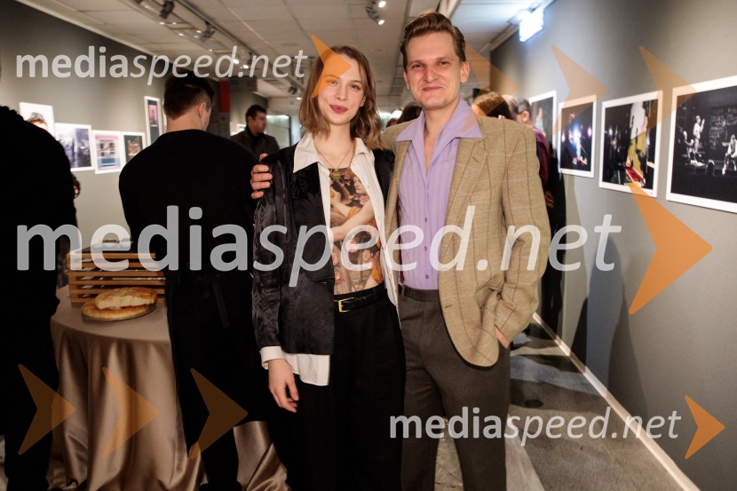  Klara Kuk, igralka;  Matevž Sluga, igralecIgralec, premiera gledališke predstave v Cankarjevem domu