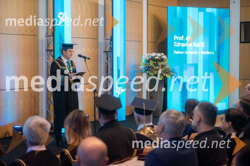 prof. dr. Zdravko Kačič, rektor Univerze v MariboruRektorjev dan Univerze v Mariboru 2025