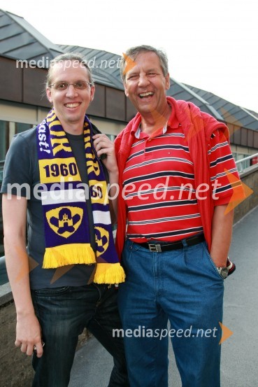 Marko Naberšnik, režiser in oče Drago NaberšnikPovratna tekma 3. kroga kvalifikacij za Ligo prvakov: NK Maribor - FC Zürich