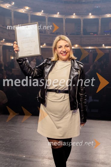  Manca Šalehar, vodja marketinga, WoltOutstanding 2024, presežki v zunanjem oglaševanju, podelitev