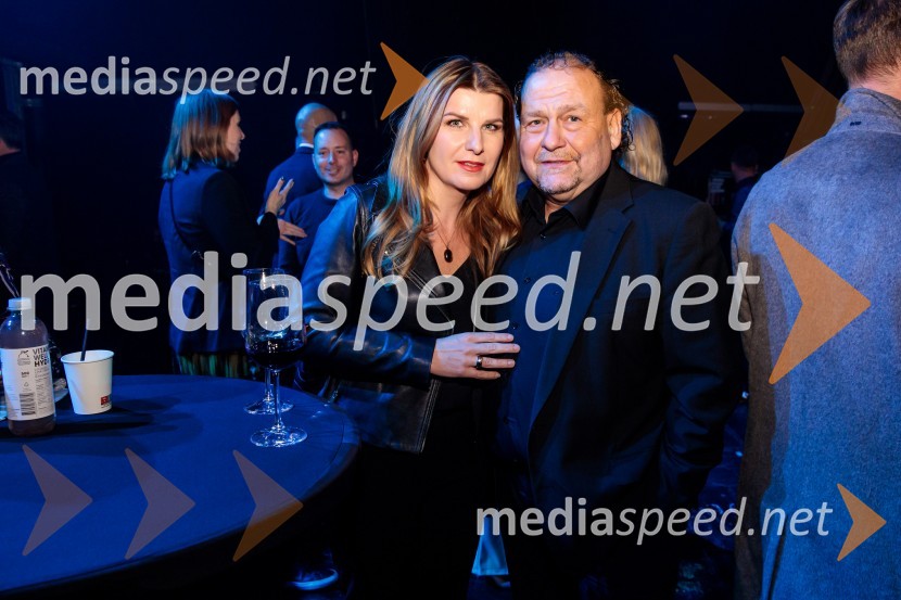  Janja Lamberger;  Darko  Brlek, direktor in umetniški vodja, Festival LjubljanaOutstanding 2024, presežki v zunanjem oglaševanju, podelitev