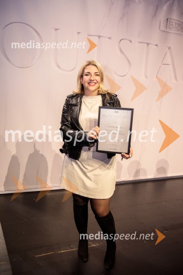  Manca Šalehar, vodja marketinga, WoltOutstanding 2024, presežki v zunanjem oglaševanju, podelitev