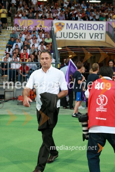 Darko Milanič, trener NK Maribor  	 
	Povratna tekma 3. kroga kvalifikacij za Ligo prvakov: NK Maribor - FC Zürich