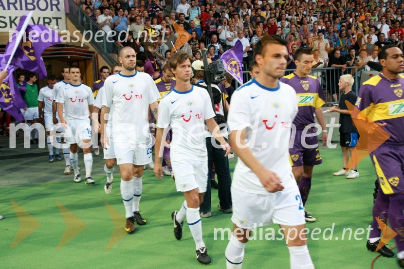 Nogometaši FC ZürichPovratna tekma 3. kroga kvalifikacij za Ligo prvakov: NK Maribor - FC Zürich
