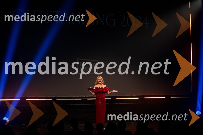  Bernarda Žarn, voditeljicaOutstanding 2024, presežki v zunanjem oglaševanju, podelitev