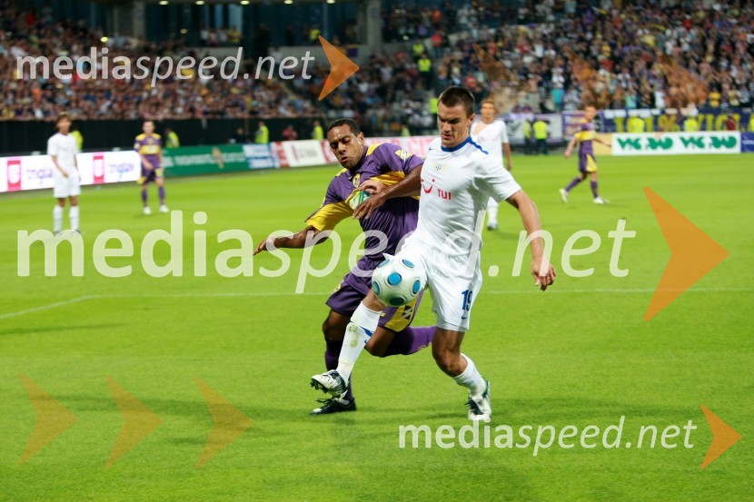 Nogometaša NK Maribor in FC ZürichPovratna tekma 3. kroga kvalifikacij za Ligo prvakov: NK Maribor - FC Zürich