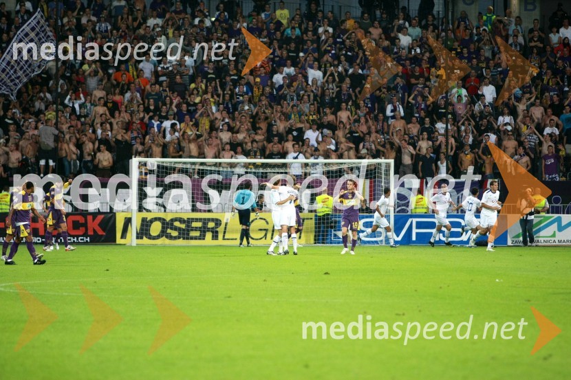 Nogometaši NK Maribor in FC ZürichPovratna tekma 3. kroga kvalifikacij za Ligo prvakov: NK Maribor - FC Zürich