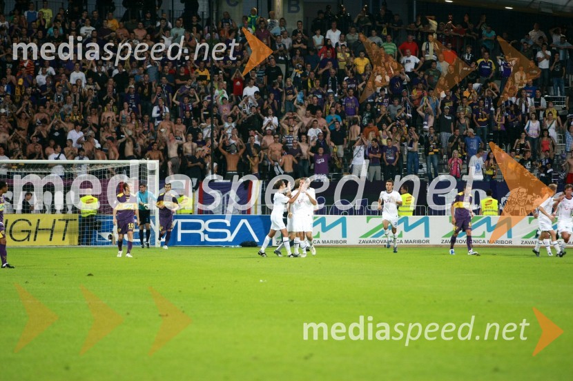 Nogometaši NK Maribor in FC ZürichPovratna tekma 3. kroga kvalifikacij za Ligo prvakov: NK Maribor - FC Zürich