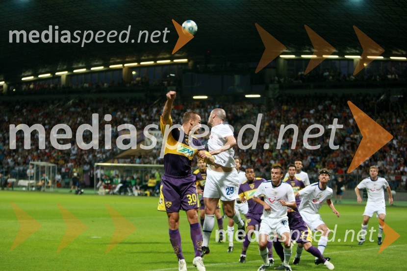 Nogometaši NK Maribor in FC ZürichPovratna tekma 3. kroga kvalifikacij za Ligo prvakov: NK Maribor - FC Zürich