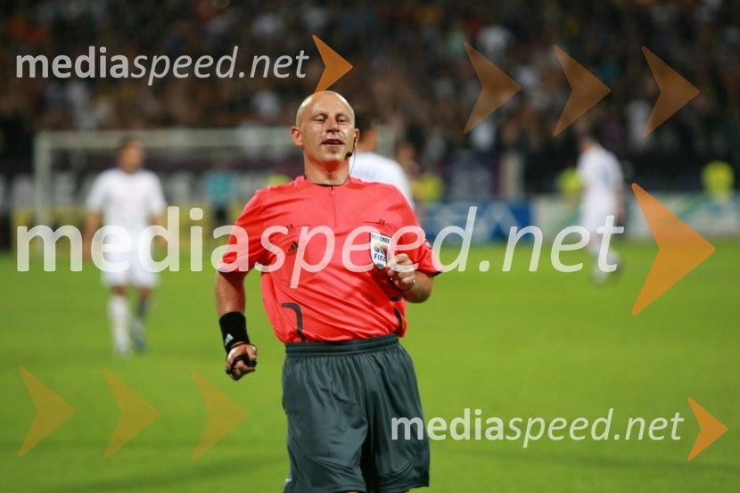 Laurent Duhame, glavni sodnikPovratna tekma 3. kroga kvalifikacij za Ligo prvakov: NK Maribor - FC Zürich