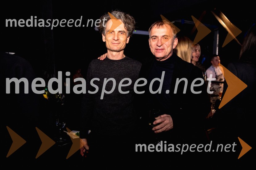  Jure Longyka, moderator;  Blaž Peršin, direktor Muzeja in galerije mesta LjubljaneOutstanding 2024, presežki v zunanjem oglaševanju, podelitev