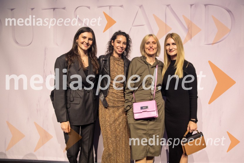  Julija Milić, Insta;  Petra Kregar, starejša svetovalka za komuniciranje, IPPR;  Irena Pavčič, IPPR;  ... Outstanding 2024, presežki v zunanjem oglaševanju, podelitev